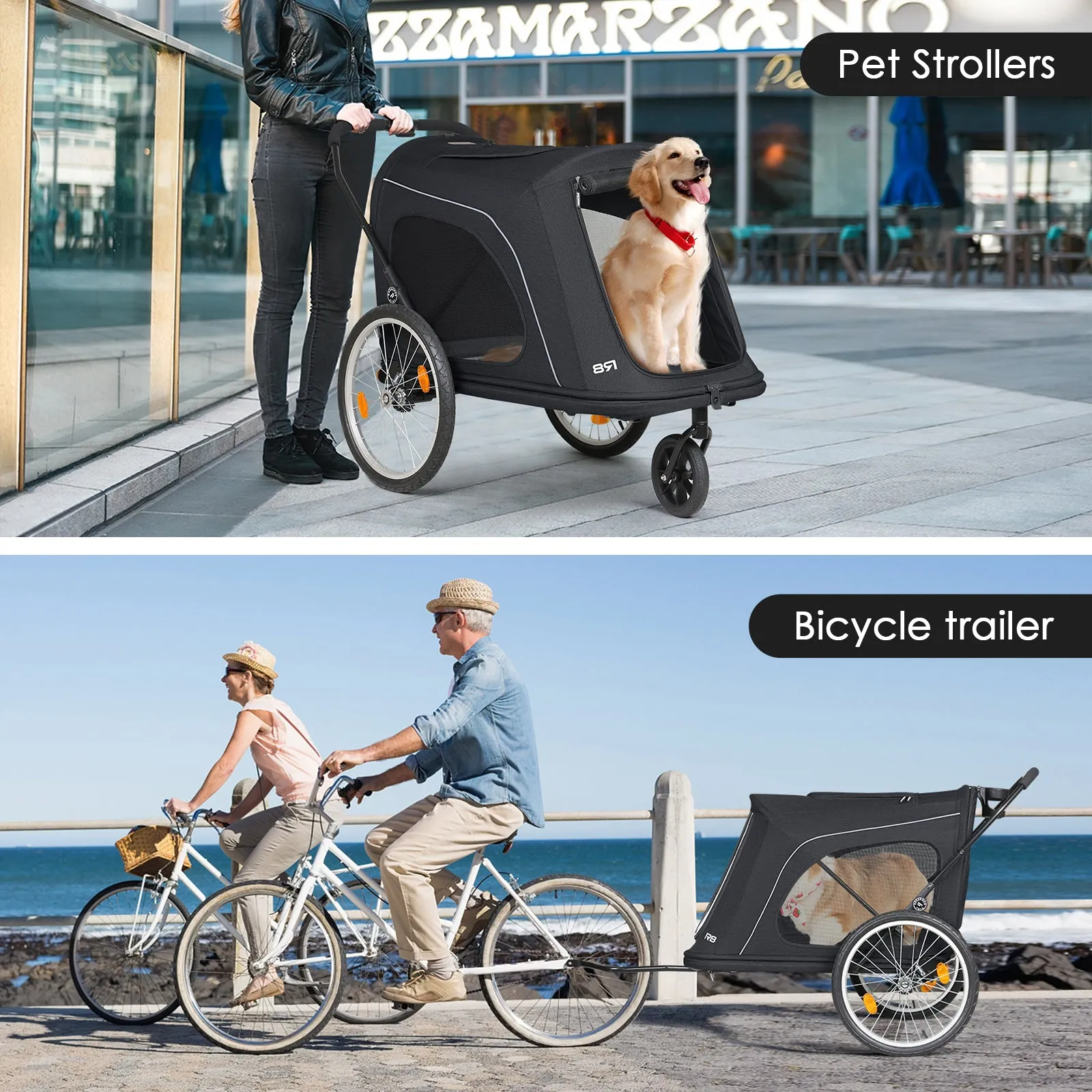 R8 Foldable Pet Stroller