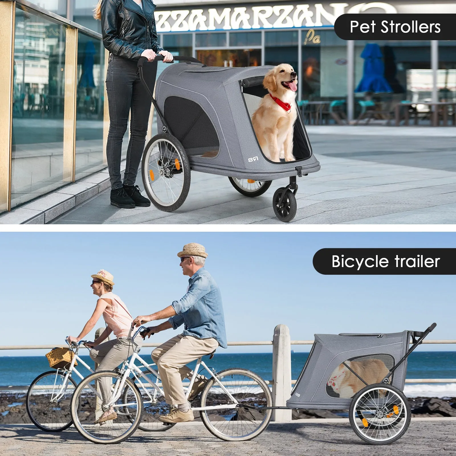 R8 Foldable Pet Stroller