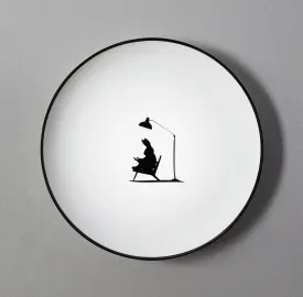 Reading Rabbit Plate