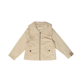 ROSE GIRLS JACKET-Dark Sand