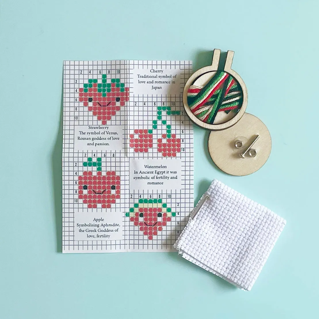 Sew Fruity Mini Cross Stitch