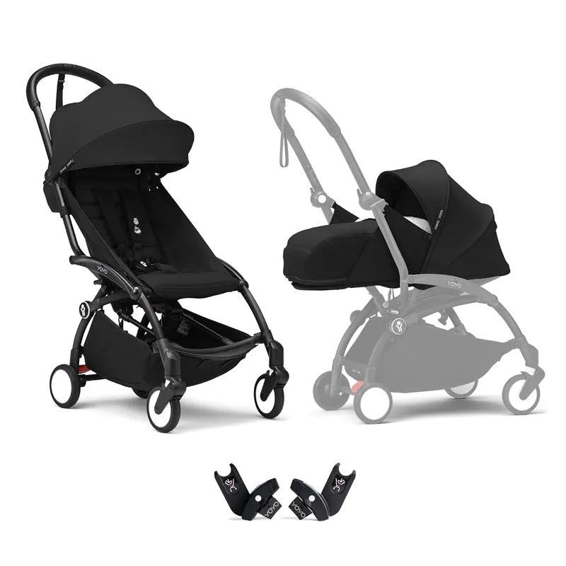 Stokke YOYO3 from Newborn to Toddler (Stroller Adapter Newborn Pack)