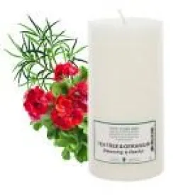 Tea Tree and Geranium Aromatherapy Candle