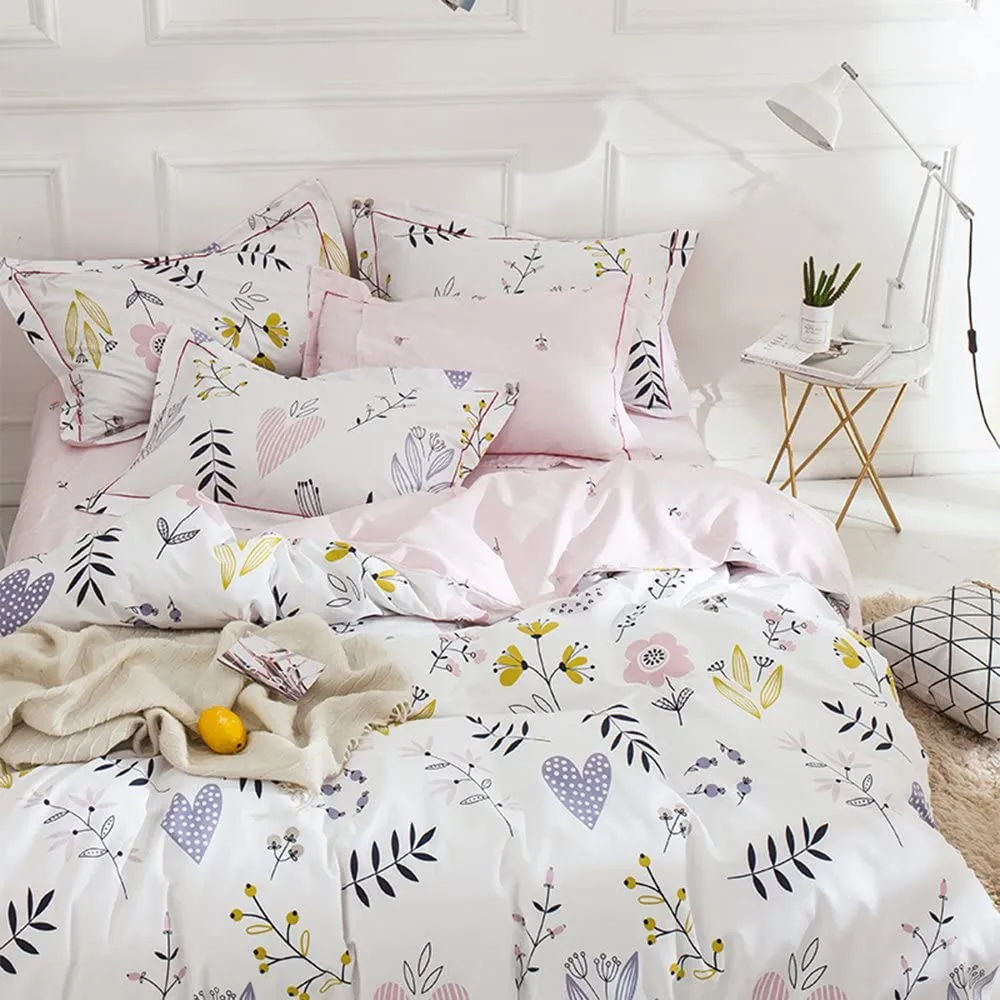 The Floral Heart Bed Set