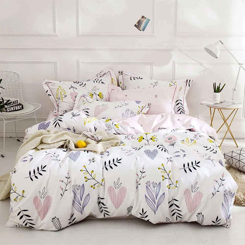 The Floral Heart Bed Set