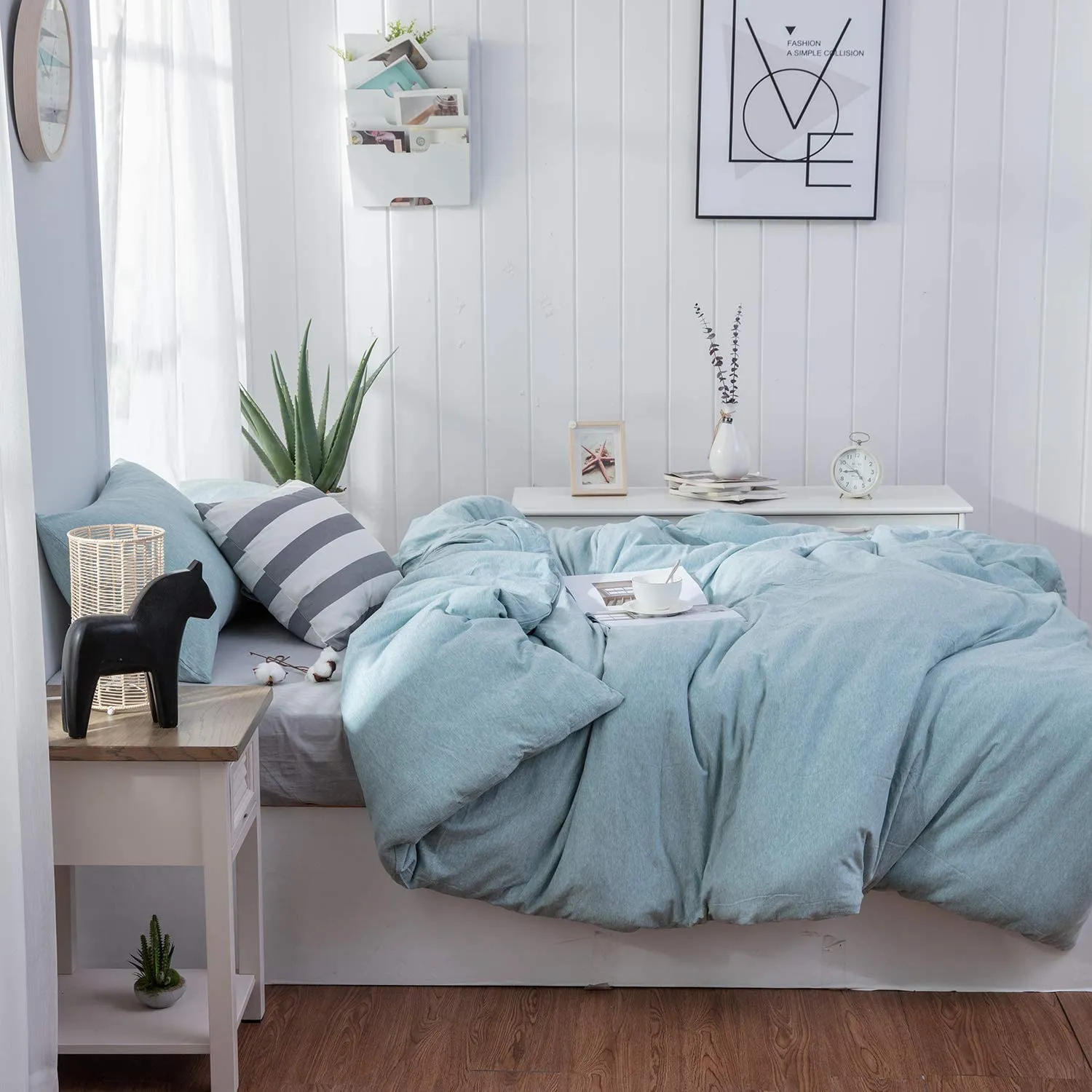 The Loft Aqua Bed Set