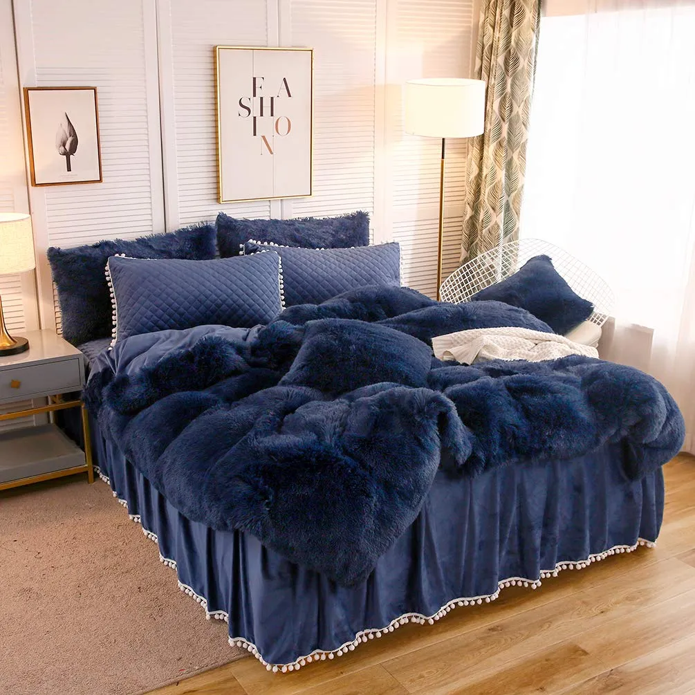 The Softy Blue Bed Set