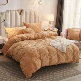 The Softy Diamond Orange Bed Set