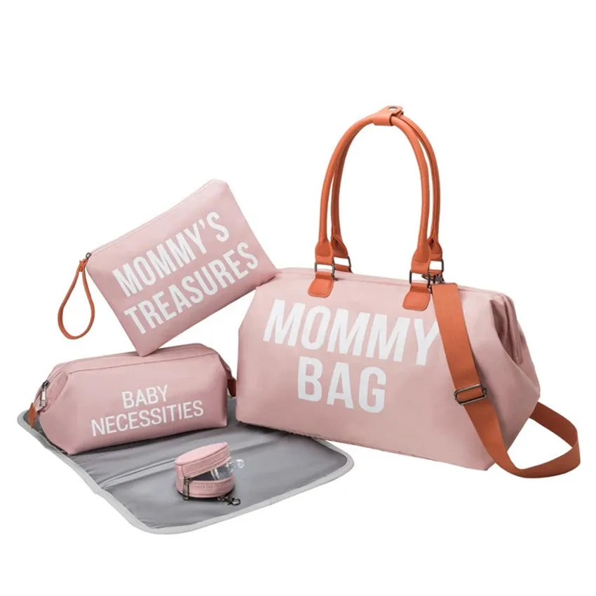 Travel Mommy Bag Portable Maternity Bag Milk Bottle Insulation Bag Large-capacity Mother and Baby Diaper Bag