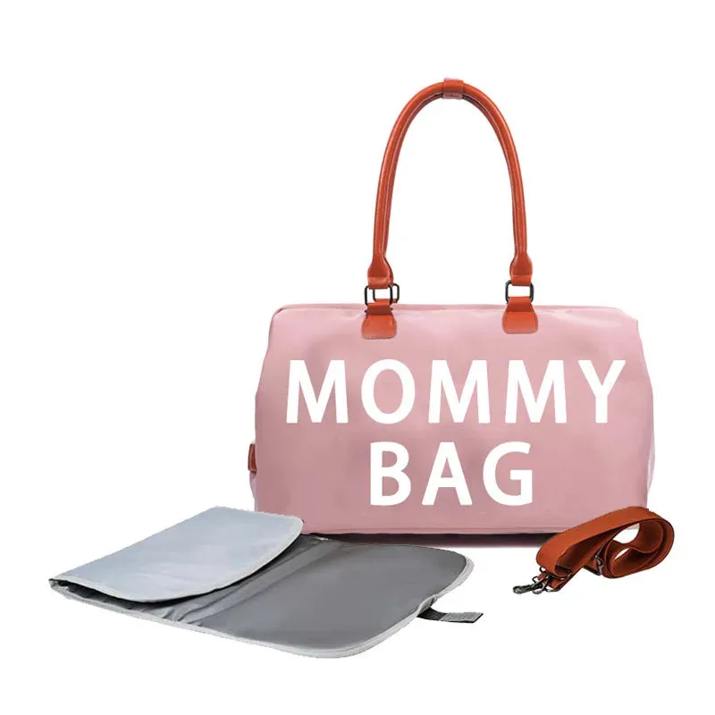 Travel Mommy Bag Portable Maternity Bag Milk Bottle Insulation Bag Large-capacity Mother and Baby Diaper Bag