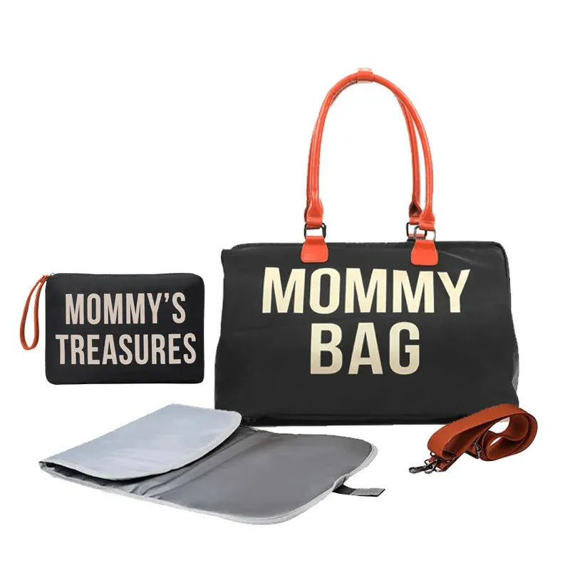 Travel Mommy Bag Portable Maternity Bag Milk Bottle Insulation Bag Large-capacity Mother and Baby Diaper Bag