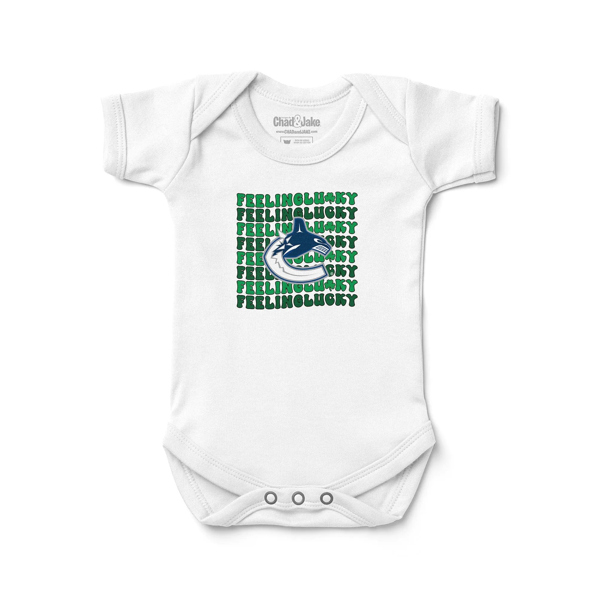 Vancouver Canucks St. Patrick's Day Bodysuit