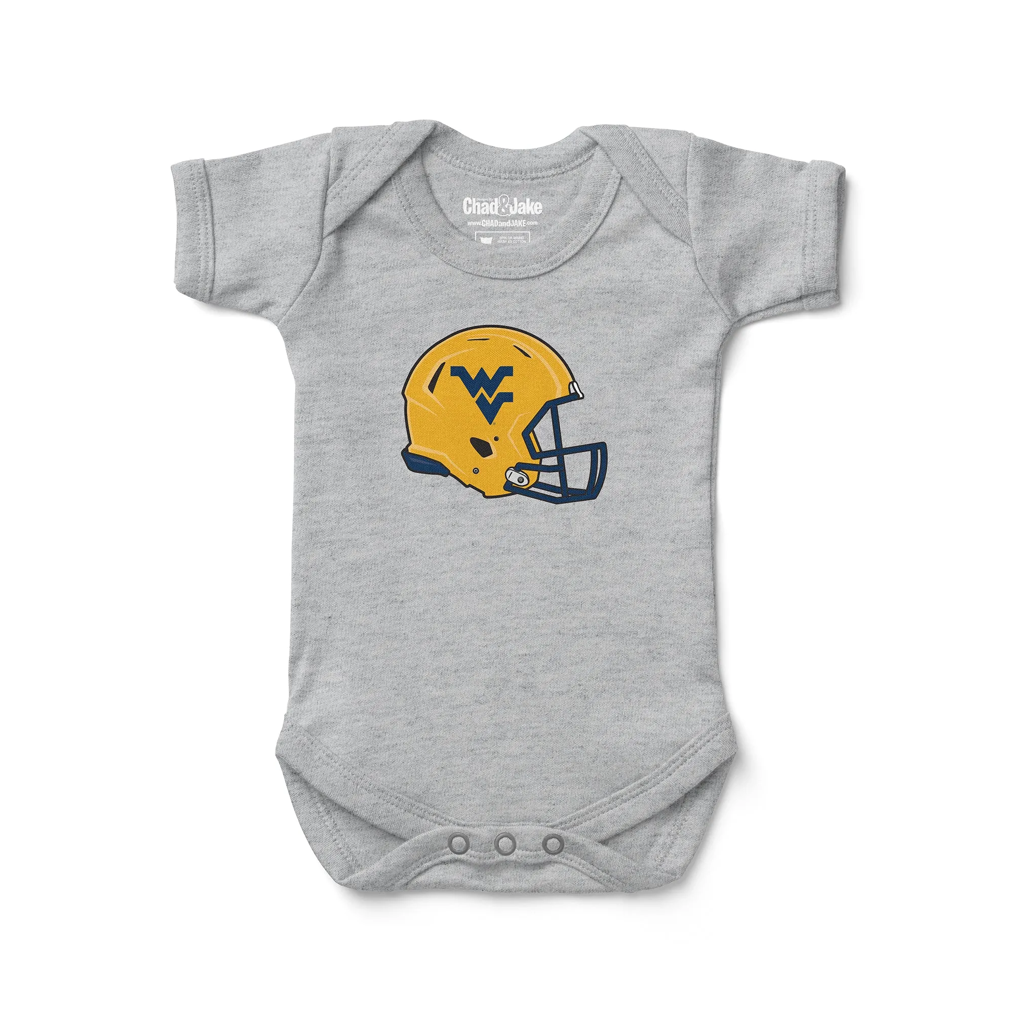 West Virginia Mountaineers Helmet Bodysuit