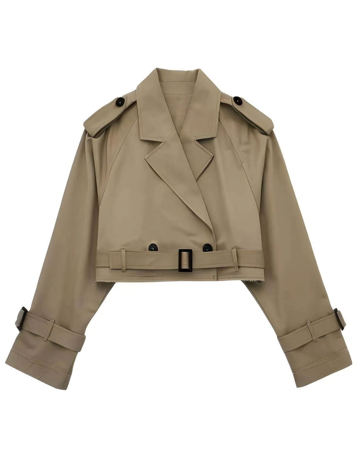 Women's Spring Belted Jacket