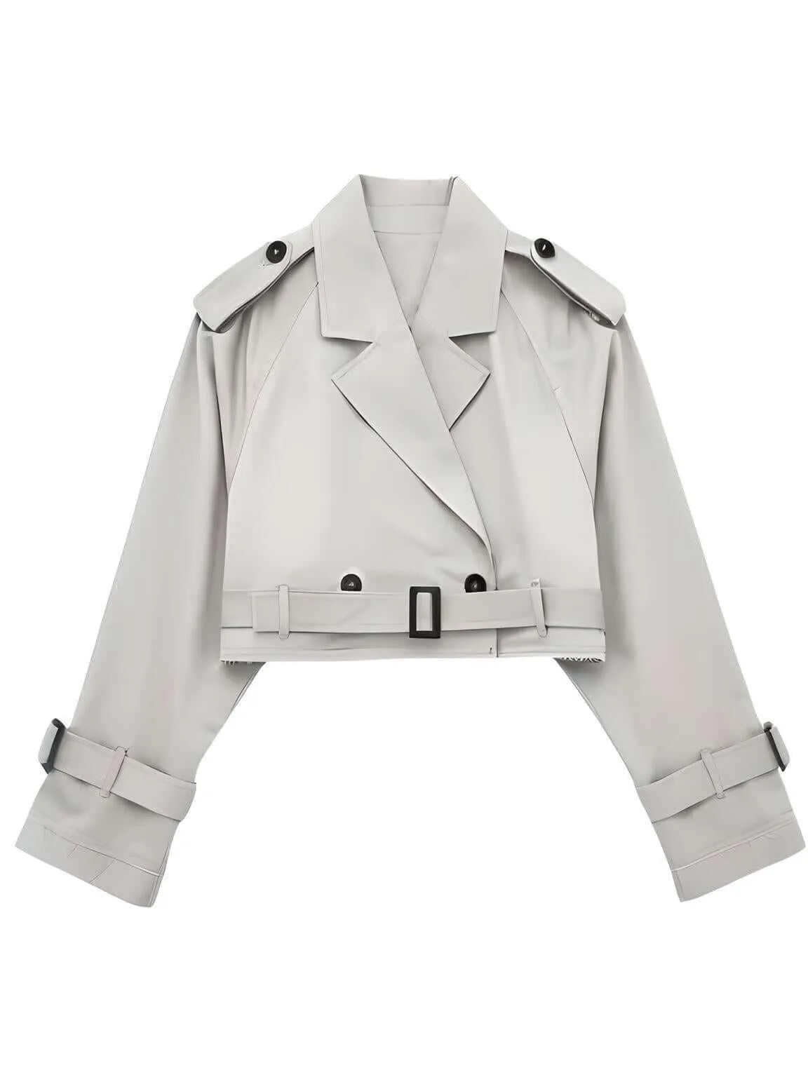 Women's Spring Belted Jacket